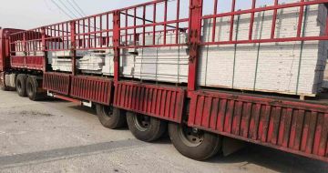 怀化 白麻荔枝面外墙干挂，工厂装车日常