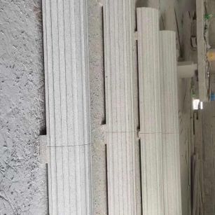 怀化 花岗岩厂家带你看白麻花岗岩门楼大柱柱皮