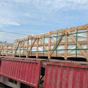 怀化 芝麻白花岗岩地铺石出口专车-泰国游