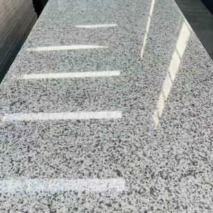 怀化 白麻花岗岩光面毛板