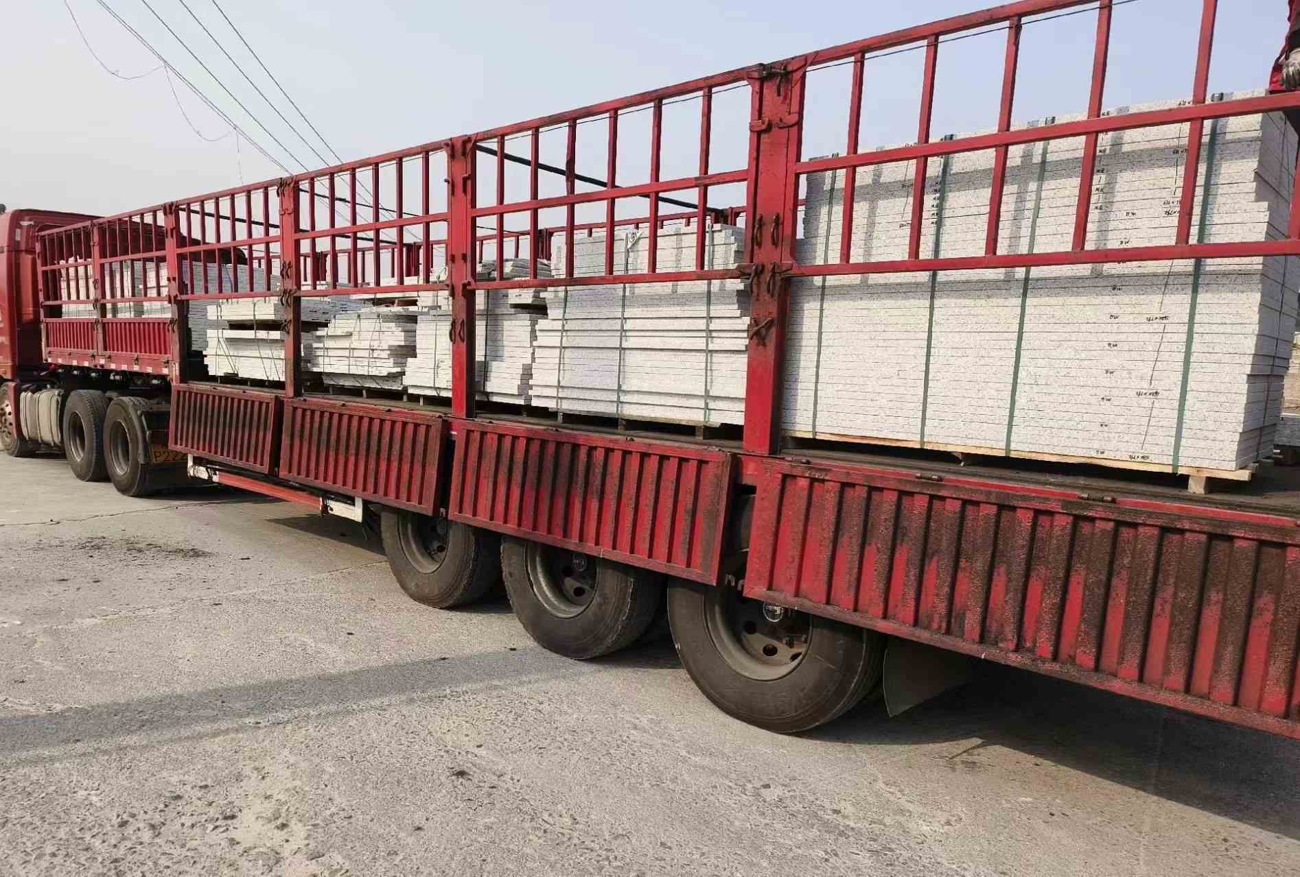 怀化 白麻荔枝面外墙干挂，工厂装车日常