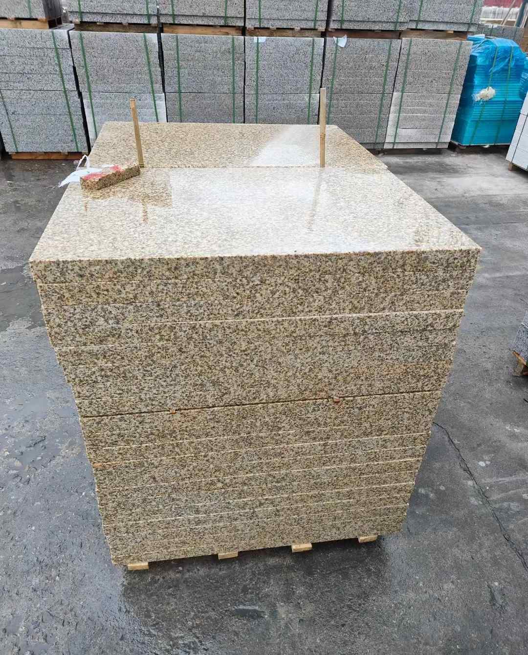 怀化 湖北黄金麻花岗岩石材荔枝面外墙石材