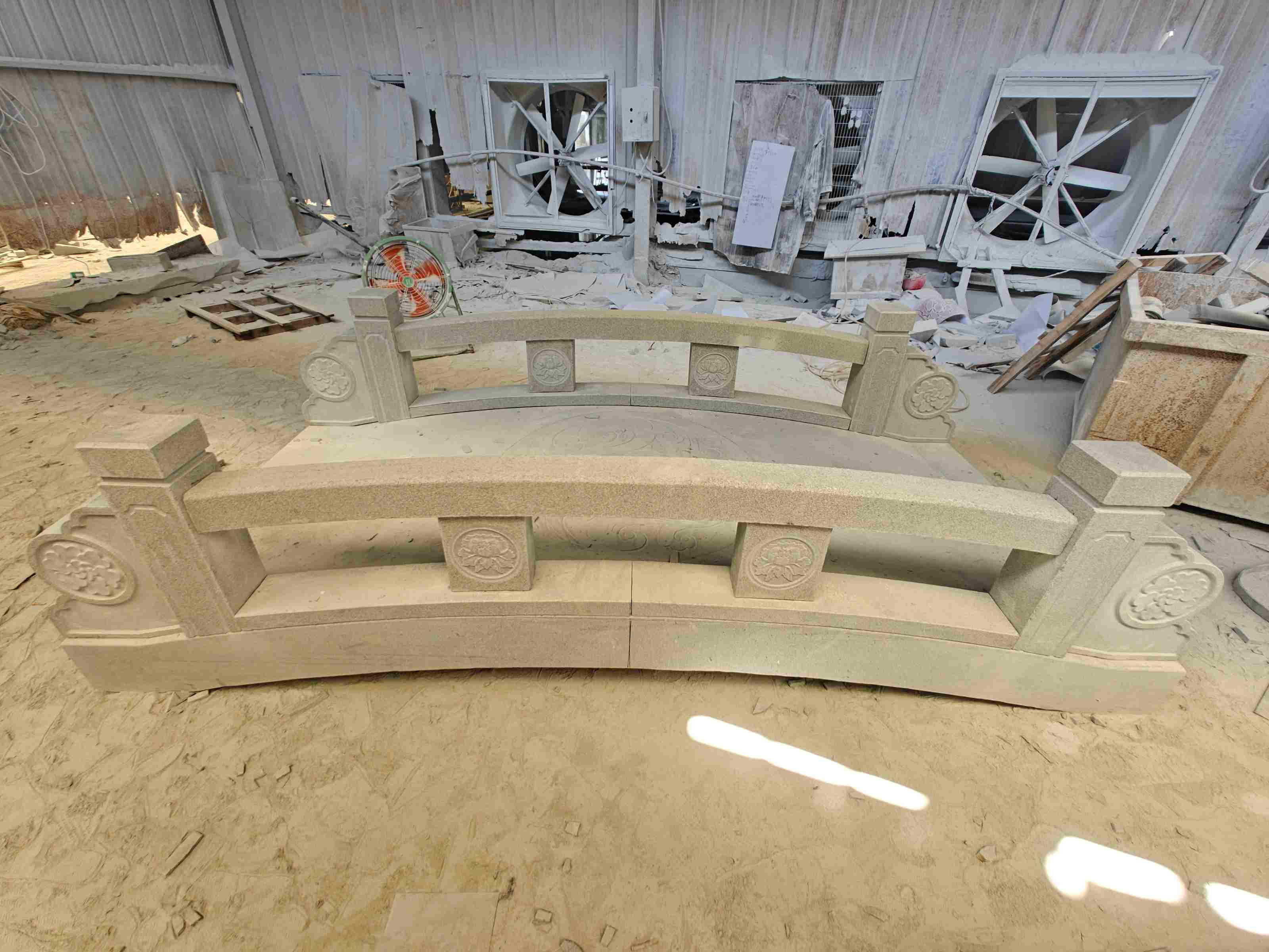 怀化 芝麻灰花岗岩异形加工-拱桥，石桥