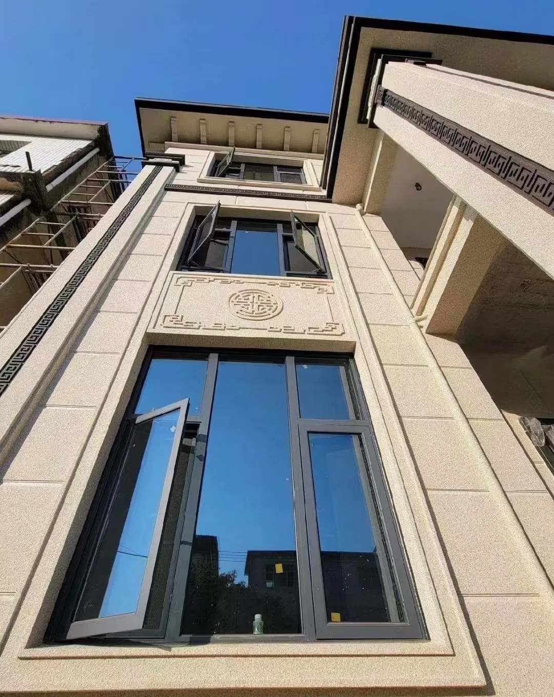 怀化 黄金麻荔枝面别墅外墙干挂效果展示