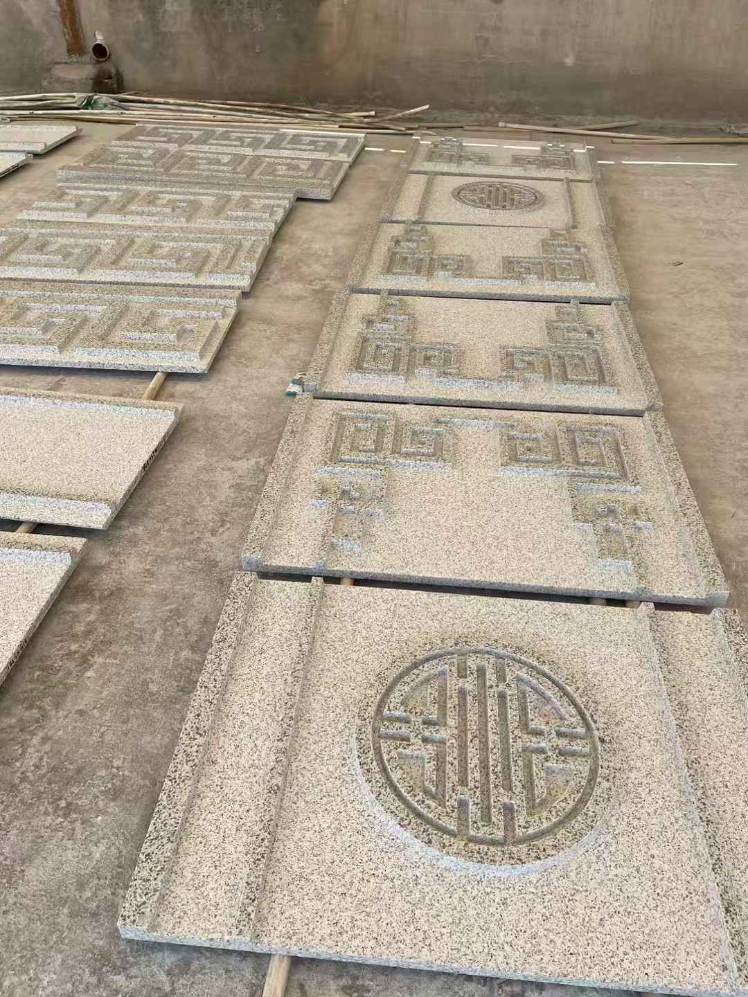 怀化 白麻花岗岩外墙立面雕刻板