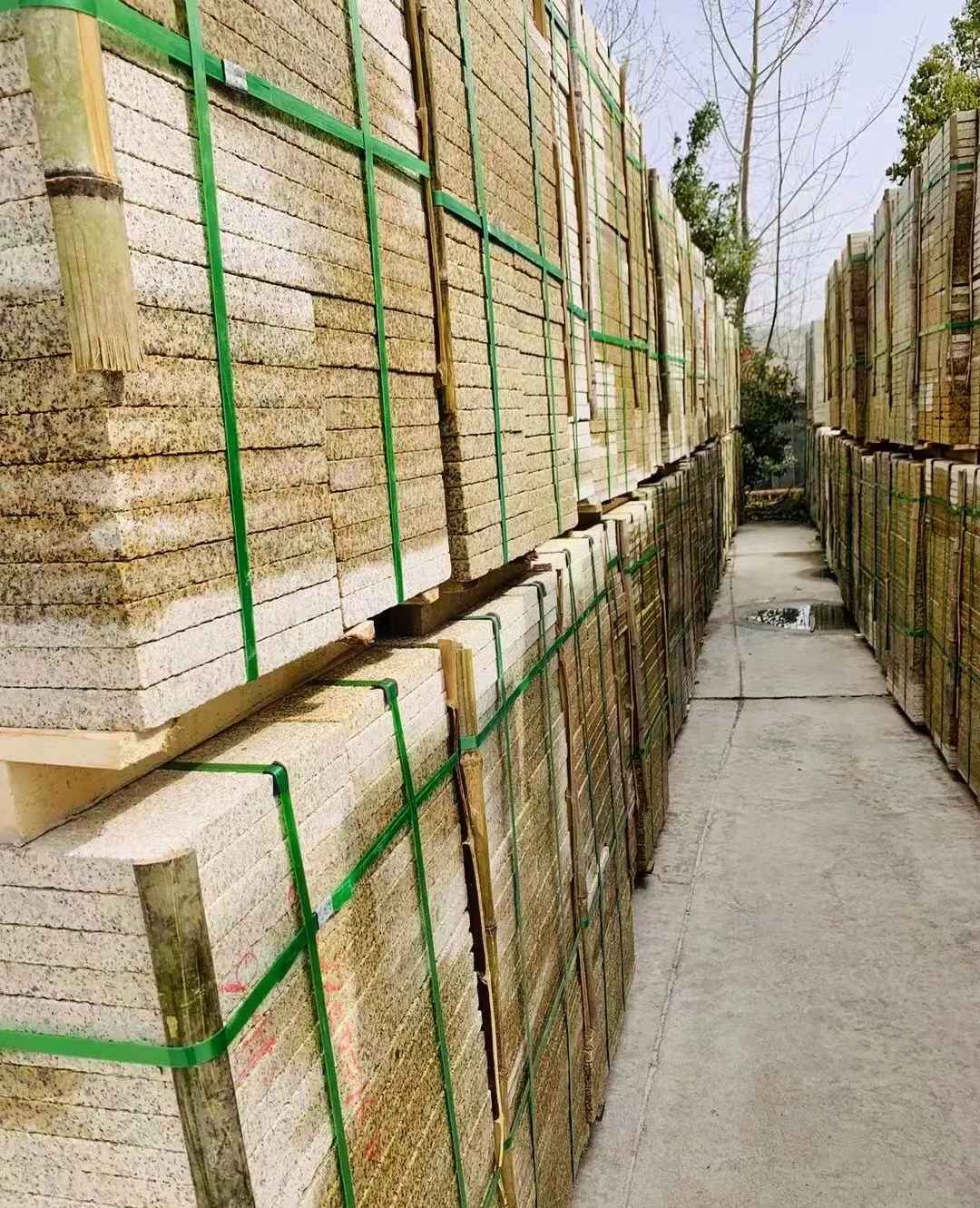 怀化 黄金麻花岗岩荔枝面地铺石