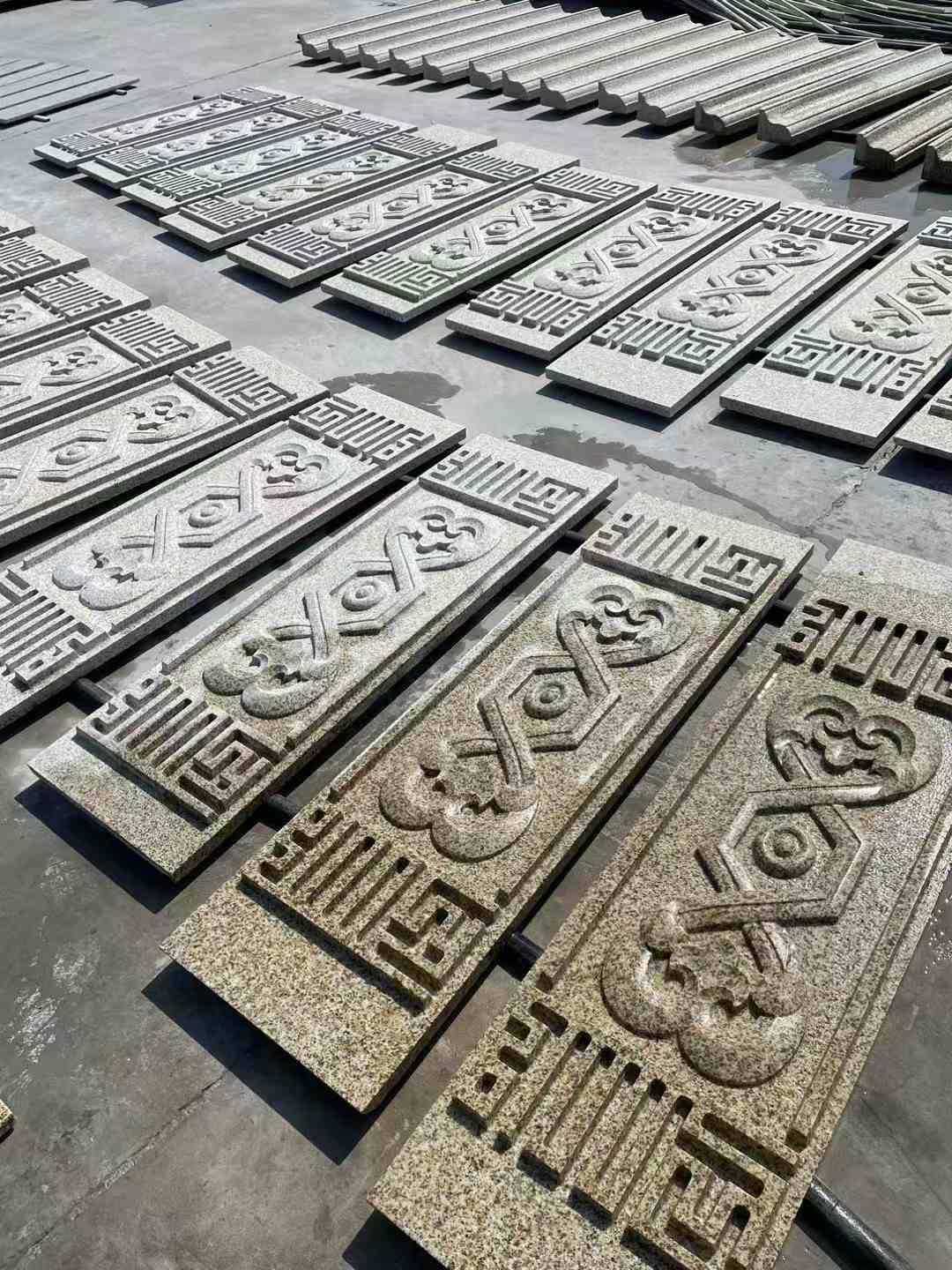 怀化 黄金麻花岗岩外墙雕刻板